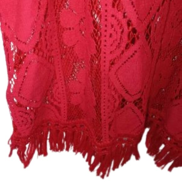 No Boundaries Fringe Tank Size Small 3/5 - Picture 3 of 10